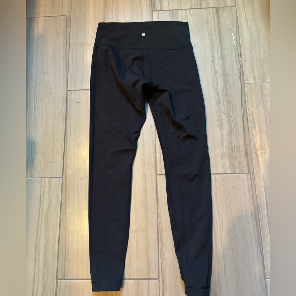 Lululemon wunder under black leggings luxtreme